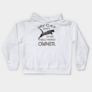 Cat Lovers Funny Spoiled Cat Kids Hoodie